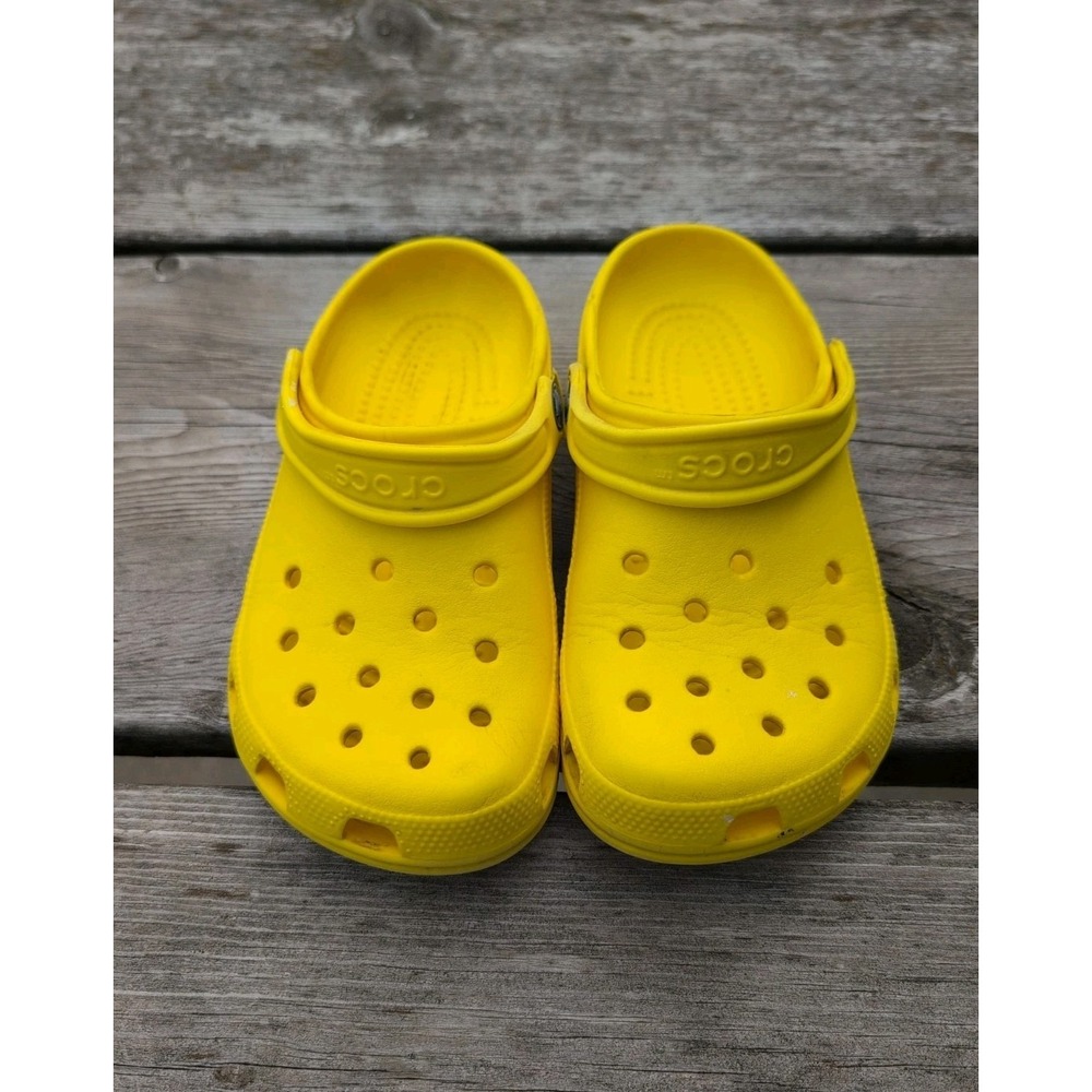 Crocs Classic Men's 3 Women's 5 Yellow GUC